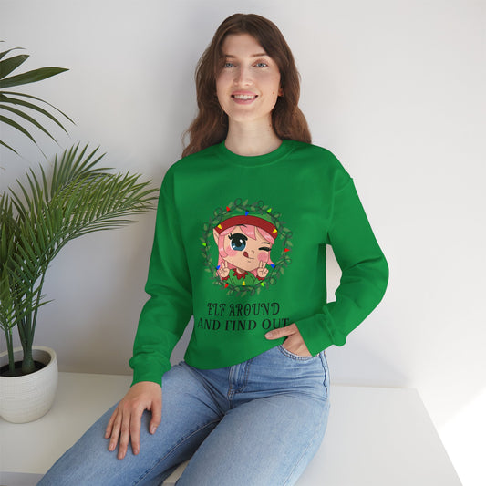 Christmas Elf Crewneck Sweatshirt