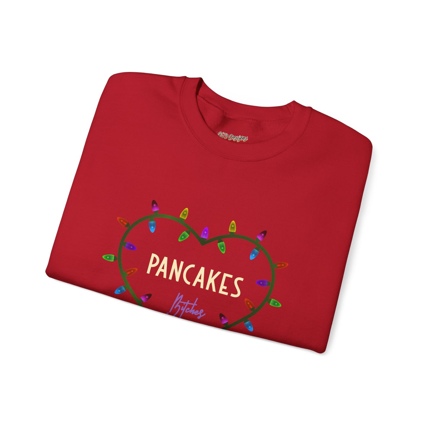 Funny Christmas Pancakes Sweatshirt