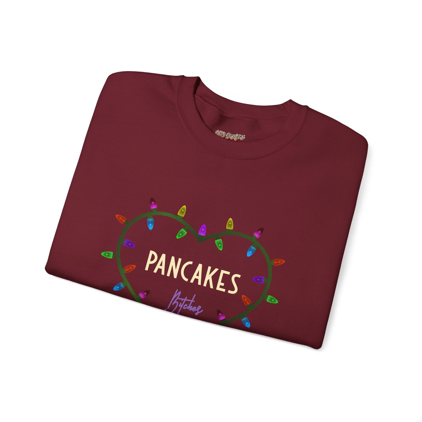 Funny Christmas Pancakes Sweatshirt