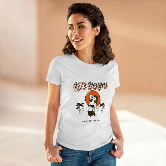 Women's Tee - Support the brand with KJ3 Designs woman owned company tee